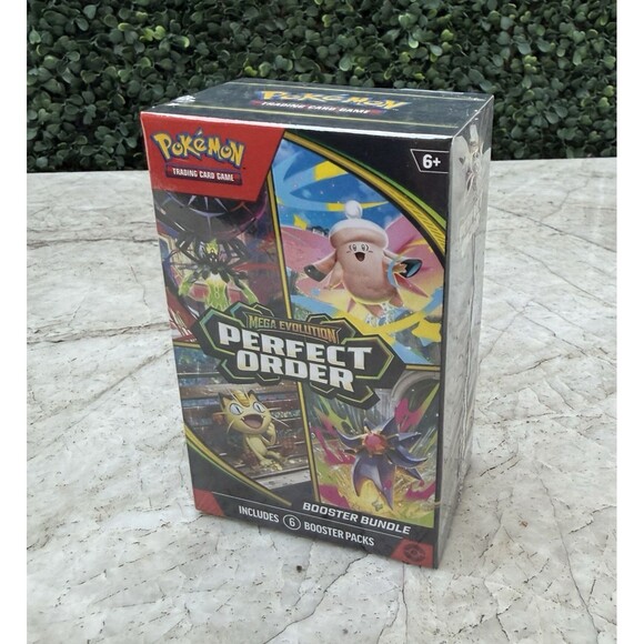 pokemon sealed booster pack Scarlet & Violet Lapras ex Pokemon Perfect Order Booster Bundle